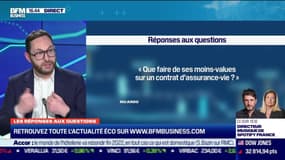 Les questions : Que faire de ses moins-values sur un contrat d'assurance-vie ? - 16/03