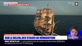 Des stages de réinsertion organisés par la Caisse d'épargne sur le Belem