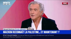Pour Bernard-Henri Lévy, "les grands pays démocratiques" doivent "faire pression" pour "étrangler le Hamas"
