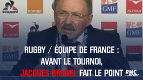 Rugby / Equipe de France : Avant le Tournoi, Jacques Brunel fait le point