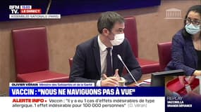 Olivier Véran: "Nous allons ouvrir la vaccination aux Français de moins de 75 ans qui souffrent de maladies les exposant à des formes graves"