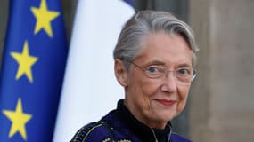 Élisabeth Borne à l'Élysée le 15 novembre 2023