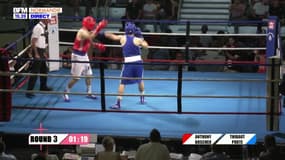 Gala de boxe à Rouen: match nul entre Anthony Boscher et Thibaut Porte