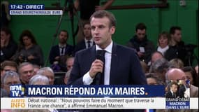 Emmanuel Macron assure que "la question de l'ISF n'est pas un tabou ni un totem"