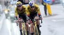 Christophe Laporte et Wout Van Aert ont écrasé la course dans des conditions pénibles