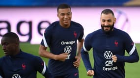 La bonne humeur était de mise lundi, à l'entraînement