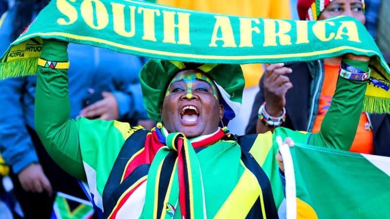 Supportrice Afrique du Sud
