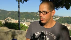 Idriss Afifi circulait sur le viaduc Morandi quand celui-ci s'est brutalement effondré. 