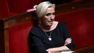 Marine Le Pen à l'Assemblée nationale le 1er juillet 2025