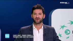 Coupe Davis / Serra (sur le choix de Noah d'aligner Chardy : "Il est capable de surprendre par son jeu !"