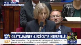 Marielle de Sarnez interpelle l'exécutif sur les gilets jaunes: "Il faut réécrire le contrat social et civique"