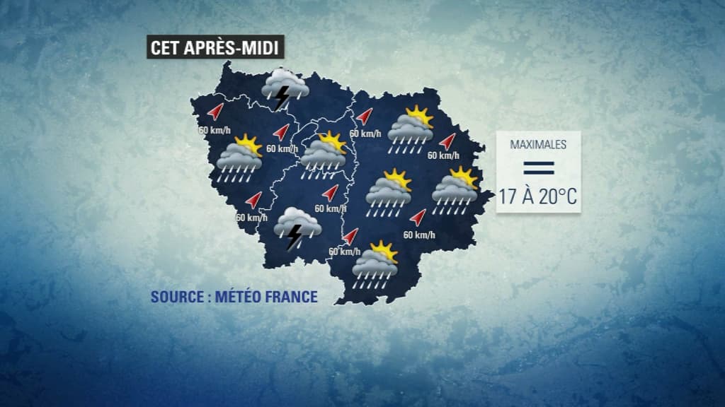 Météo du 12 juin.