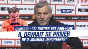 Rennes-PSG : Genesio suggère (avec humour) à Galtier de se priver de deux joueurs