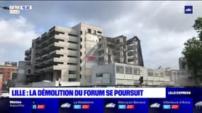 Lille: la démolition du forum se poursuit, deux grandes tours devraient voir le jour