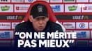 Brest 1-2 Paris FC : "On ne mérite pas mieux", lâche Roy
