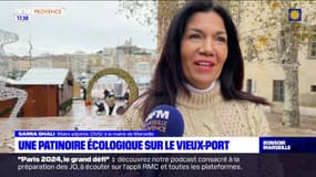 Marseille: une patinoire éphémère et écologique sur le Vieux-port