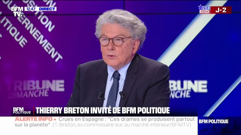 Dette publique: Thierry Breton estime que le budget 2025 est 