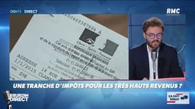 Faut-il créer une tranche d'impôt supplémentaire pour les très hauts revenus? Ça fait débat sur RMC