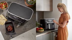 Ninja prend de l'avance sur les soldes et fait chuter le prix de cet airfryer 6 en 1 à double compartiment 