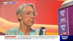 Suez/Veolia: "Ma priorité, c'est qu'on protège les emplois" assure Elisabeth Borne (ministre du Travail) 