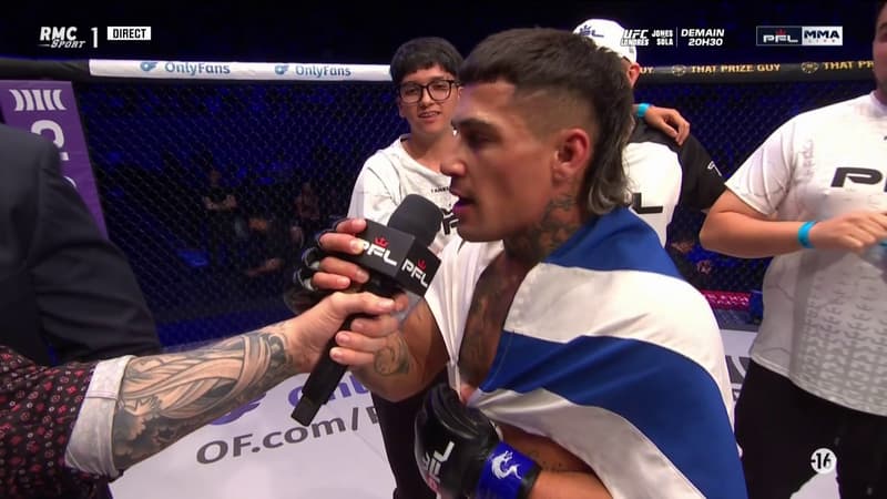 PFL: KO magistral devant les stars du Real Madrid, punchline de Taylor Lapilus... Luciano Pereira fait le show à Madrid