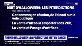 Rhône: la préfecture prend des mesures pour éviter les débordements lors de la soirée d'Halloween