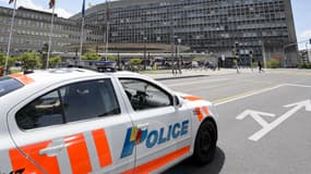 Une voiture de police suisse à Genève (Photo d'illustration)