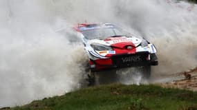 Sébastien Ogier lors du rallye de Sardaigne 2021