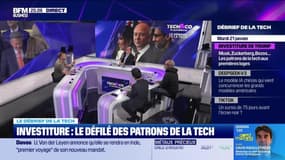 Investiture : le défilé des patrons de la tech - 21/01