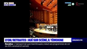 "On m'a lancé des pièces": le témoignage du musicien lyonnais hué après un discours contre la réforme des retraites