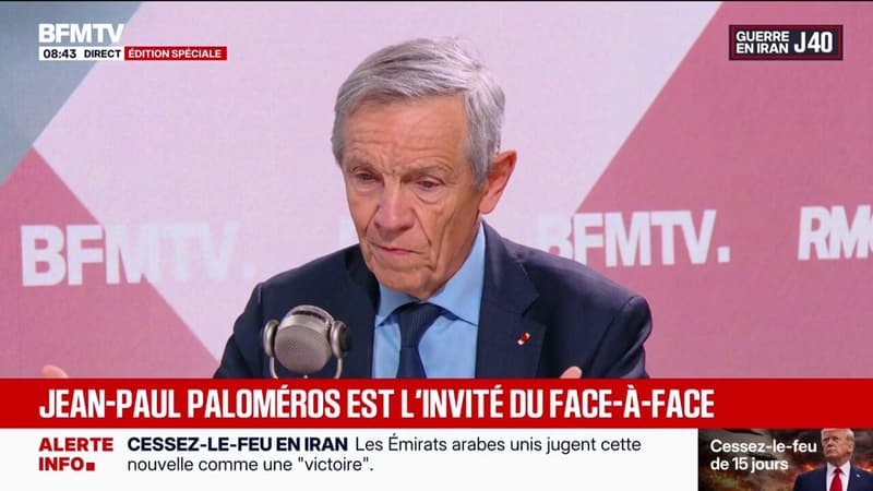 Guerre au Moyen-Orient: pour Jean-Paul Paloméros, ancien chef d'état-major de l'armée de l'Air, si le régime iranien tombait, il y aurait un vrai espoir de paix