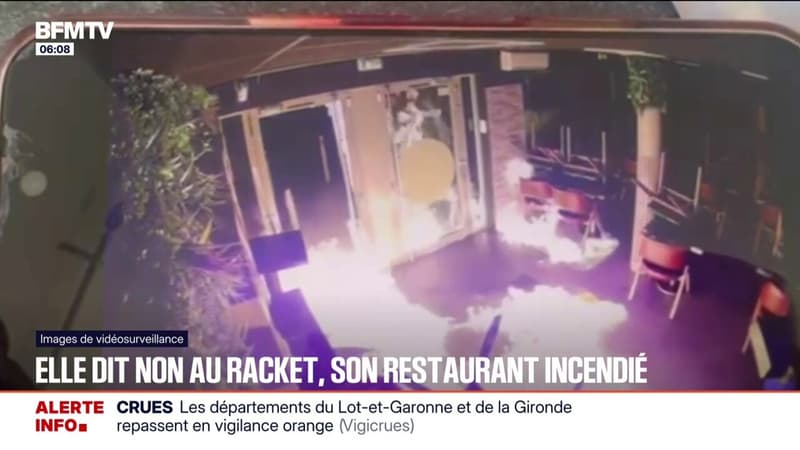 Dans le Gard, cette famille refuse céder au racket et aux menaces, leur restaurant est incendié en pleine nuit