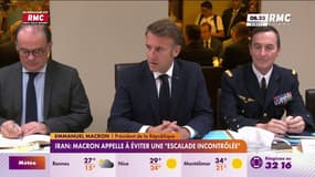 Iran/USA : Emmanuel Macron appelle à éviter une "escalade incontrôlée" 