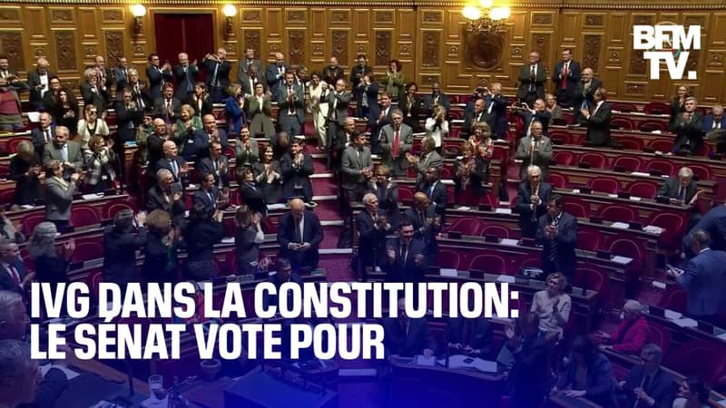 IVG dans la Constitution: le Sénat vote pour la réforme