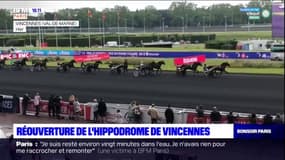 Paris: le public retrouve l'hippodrome de Vincennes 