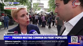 "Il nous faut convaincre que l'extrême droite serait un drame pour notre pays", affirme Clémentine Autain avant le premier meeting commun du Nouveau Front populaire 