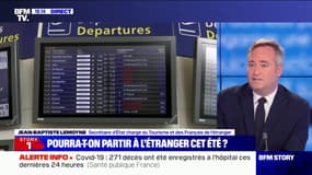 Jean-Baptiste Lemoyne: "Les Français pourront voyager" à l'étranger cet été