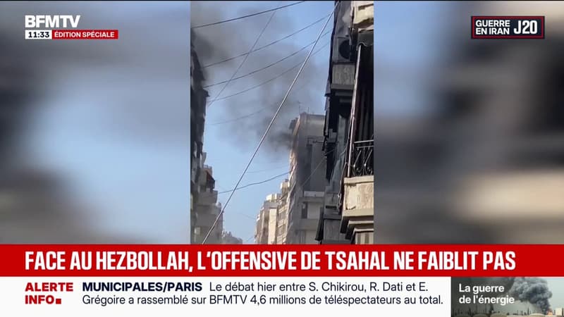 Guerre au Moyen-Orient: l'offensive de Tsahal ne faiblit pas face au Hezbollah