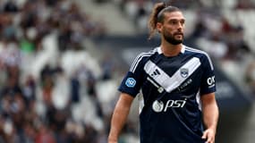 Andy Carroll avec les Girondins de Bordeaux, au Matmut Atlantique le 21 septembre 2024