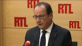 François Hollande sur l"antenne de RTL lundi 19 octobre 