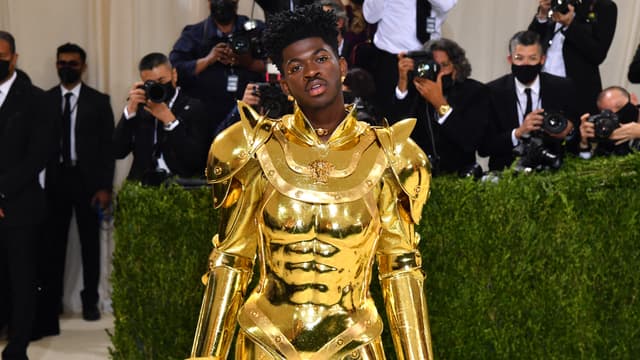 Lil Nas X au Met Gala le 13 septembre 2021