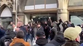 Supporters du PSG à Munich