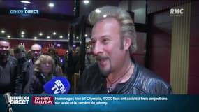 Hommage à Johnny Hallyday à l'Olympia: "Johnny est un dieu, il restera gravé dans mon coeur à jamais"