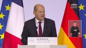 La France et l'Allemagne continueront à soutenir l'Ukraine "aussi longtemps que nécessaire", affirme Olaf Scholz