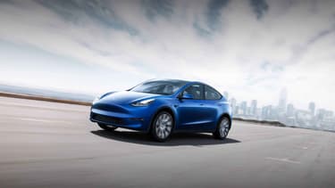 Model Y, le véhicule électrique fabriqué dans l'usine chinoise de Tesla