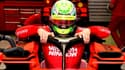 Mick Schumacher, au volant de Ferrari