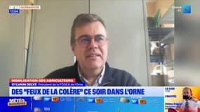 Orne: des "feux de la colère" et bâchages organisés ce lundi soir par des agriculteurs
