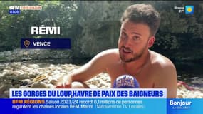 Face aux fortes chaleurs, les gorges du Loup sont prisées par les baigneurs