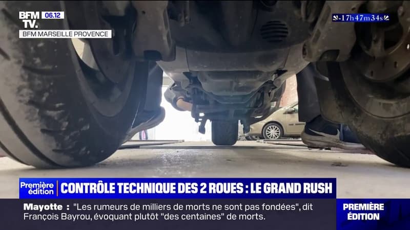 Contrôle technique des deux roues: les garages submergés par une affluence inattendue