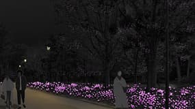 L'œuvre Winter Blossom de Darkitects sera exposée cette année au parc de la Tête d'Or